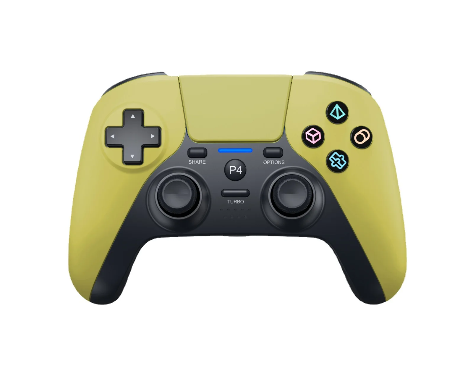 Беспроводной игровой Bluetooth-Контроллер 12 цветов для консоли PS4 вибрирующий