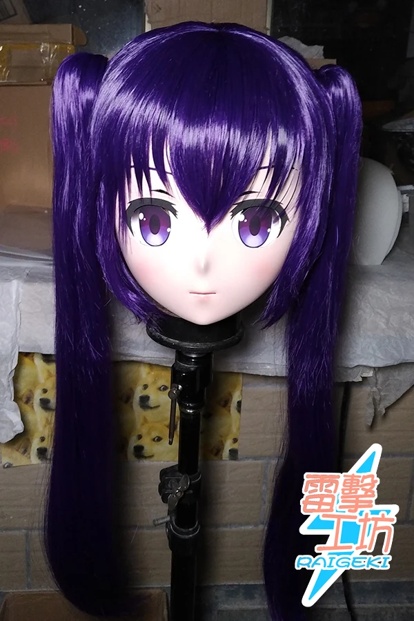 (RAIGEKI MAKS 105) Силиконовая голова BJD кукла-кигуруми аниме Tedeza Rize маска для косплея |