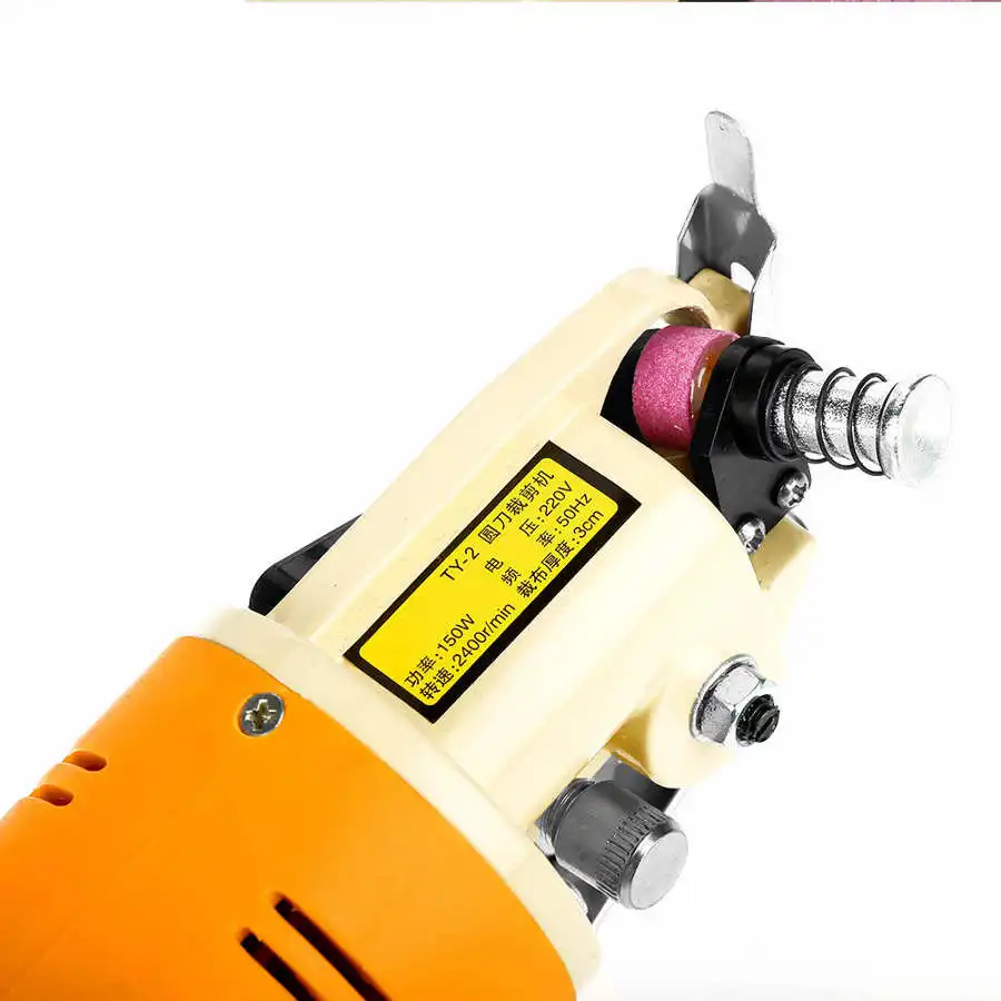 1pc 220V 150W Electric Fabric Cutter Rotatory Blade Scissors Cloth Cutting Machine Angle Grinder Suitable for Cotton Leather | Инструменты