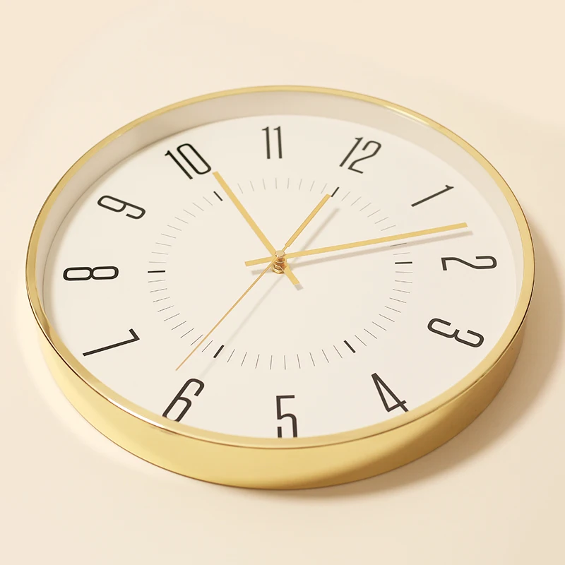 Nordic Silent Digital Wall Clock Modern Design White Simple Kitchen Living Room Minimalist Reloj De Pared Watch | Дом и сад
