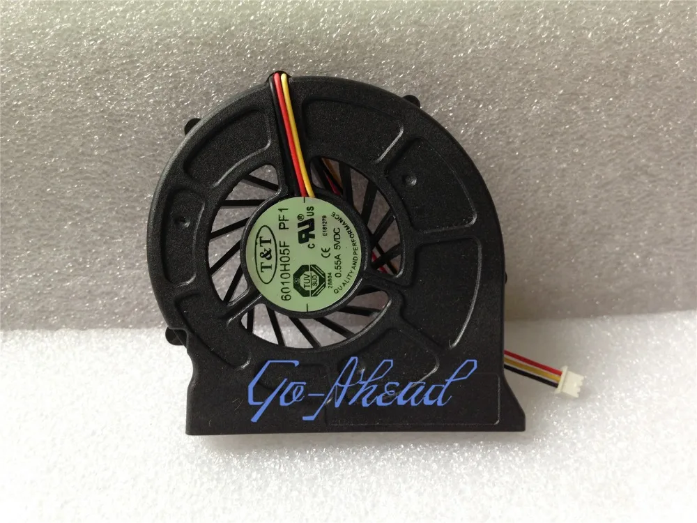 New Notebook CPU Cooling Cooler Fan For MSI CR420 CR420MX CR600 EX620 CX420 CX600 CX620 CX620MX T&ampT 6010H05F PF1 0.55A DC 5V |