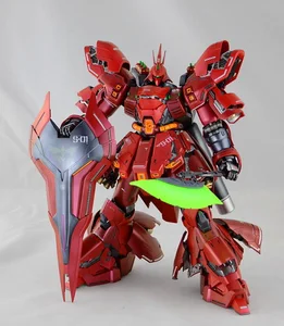 Китайская Модель MG 1100, модель MSN-04 SAZABI Ver. Ка мобильный костюм Сборная модель экшн-фигурки