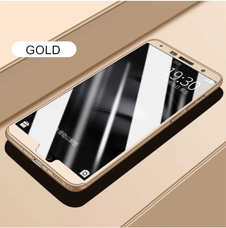 GD 360 Полное покрытие Защитный Телефон чехол для Huawei P9 P10 P20 P30 Lite Pro mate 9 10 20 чехол P Smart Nova 3 3i Honor 8X чехол - Цвет: GD