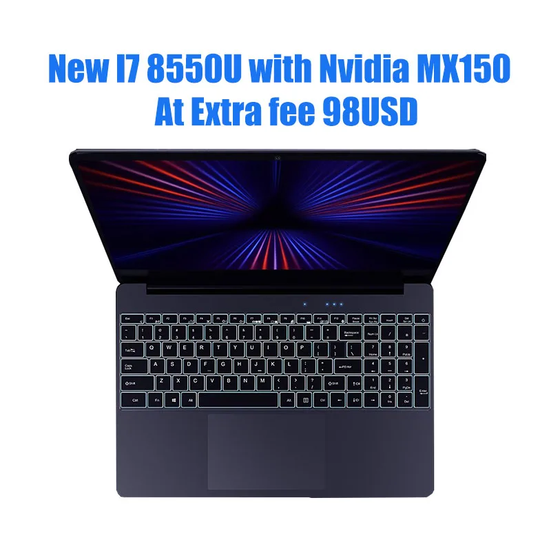 Игровой ноутбук экран 15 6 дюйма 4-ядерный процессор I7-8550U 8-го поколения 1920*1080 ОЗУ DDR4