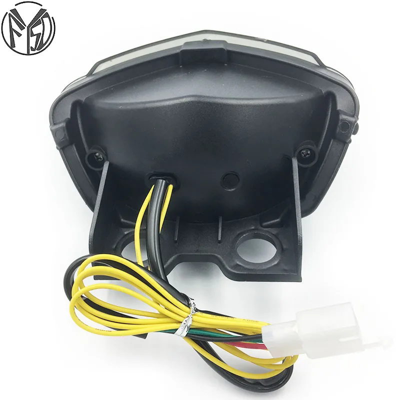 

Tail Light For KAWASAKI NINJA 250R 2009 2010 2011 NINJA250R 2008-2012 Moto Integrated LED Turn Signals Brake Stop Light