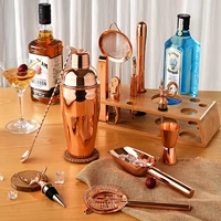 cocktail shaker set bartender kit with stand 15 piece cocktail bar set bar kit cocktail kit bar sets for the home bartending