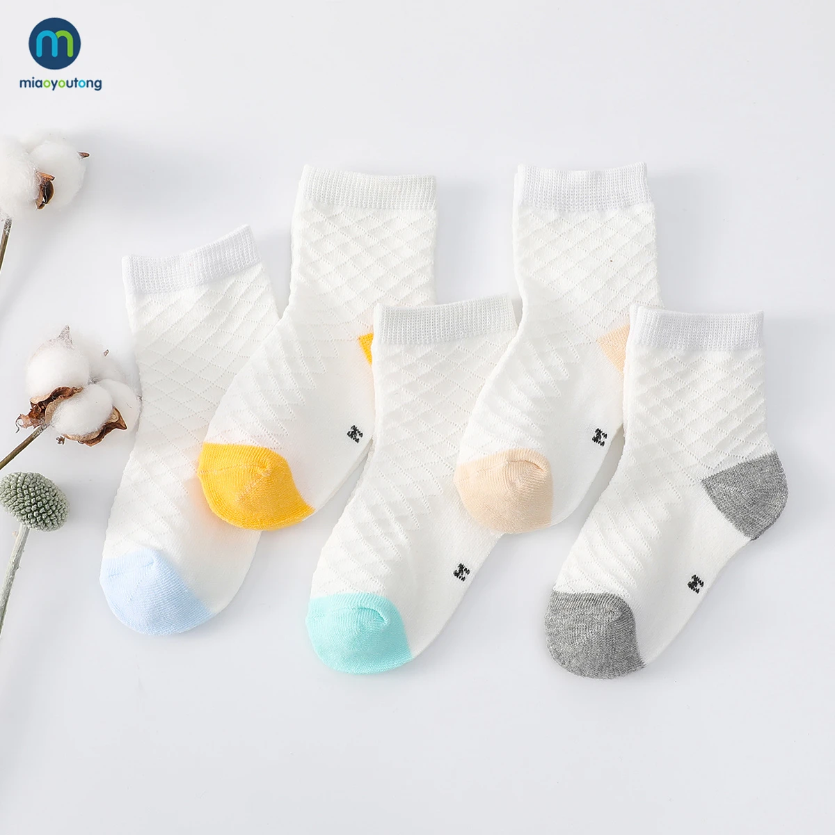 

5 Pair/Lot Infant Kids Baby Socks For Girls Cotton Mesh Cute Newborn Boy Toddler Socks For Children Baby Accessories Miaoyoutong