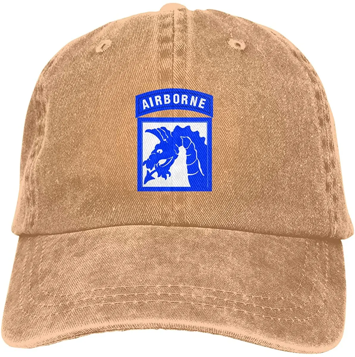 

18th Airborne Corps Classic Adjustable Denim Cap Baseball Cap Hats for Women & Men