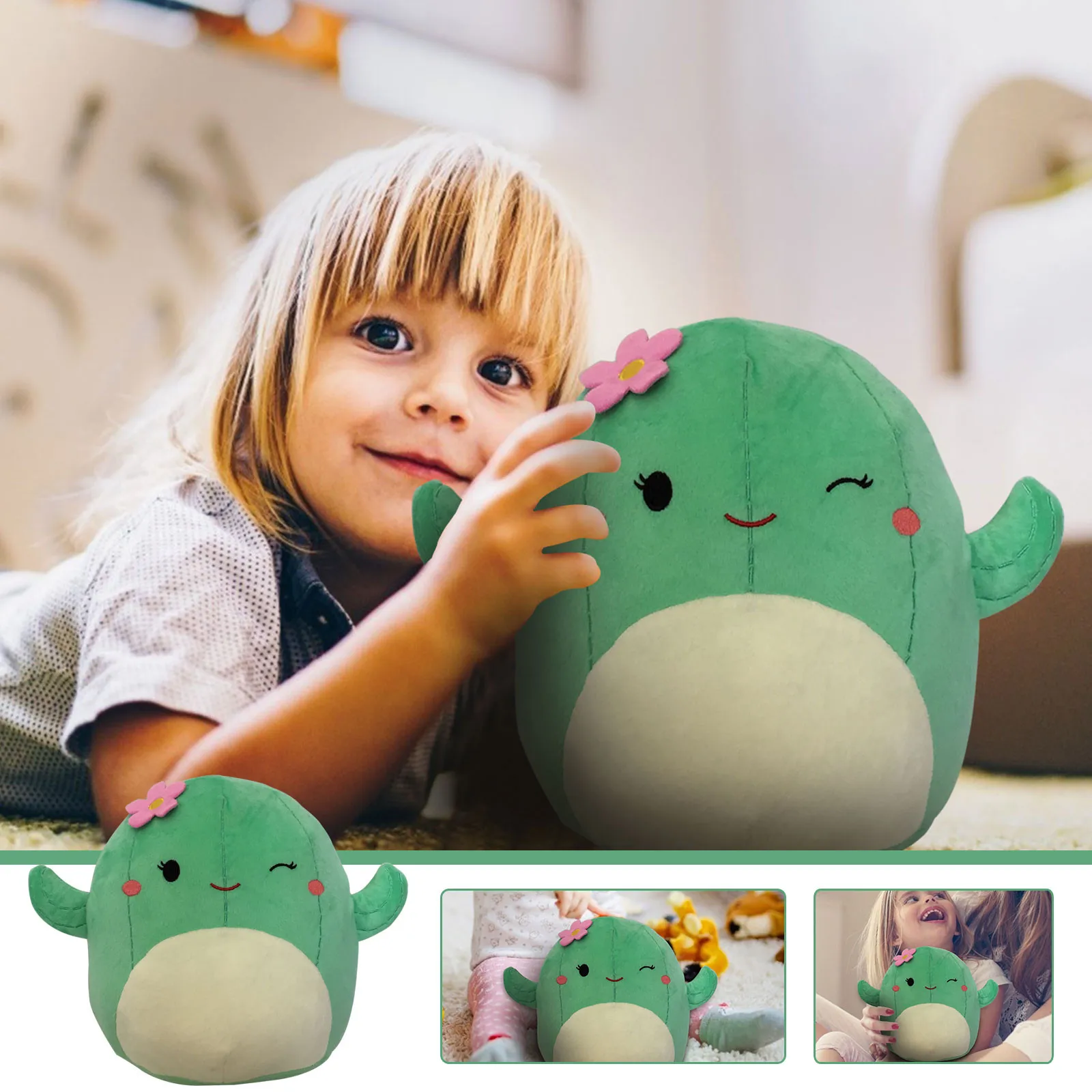 

3d Dinosaur Pillow Among Us Soft Waist Cushion Plush Stuffed Toy Decoration Gift Kawaii Soft Comfortable Plush Pillows Toy Gifts