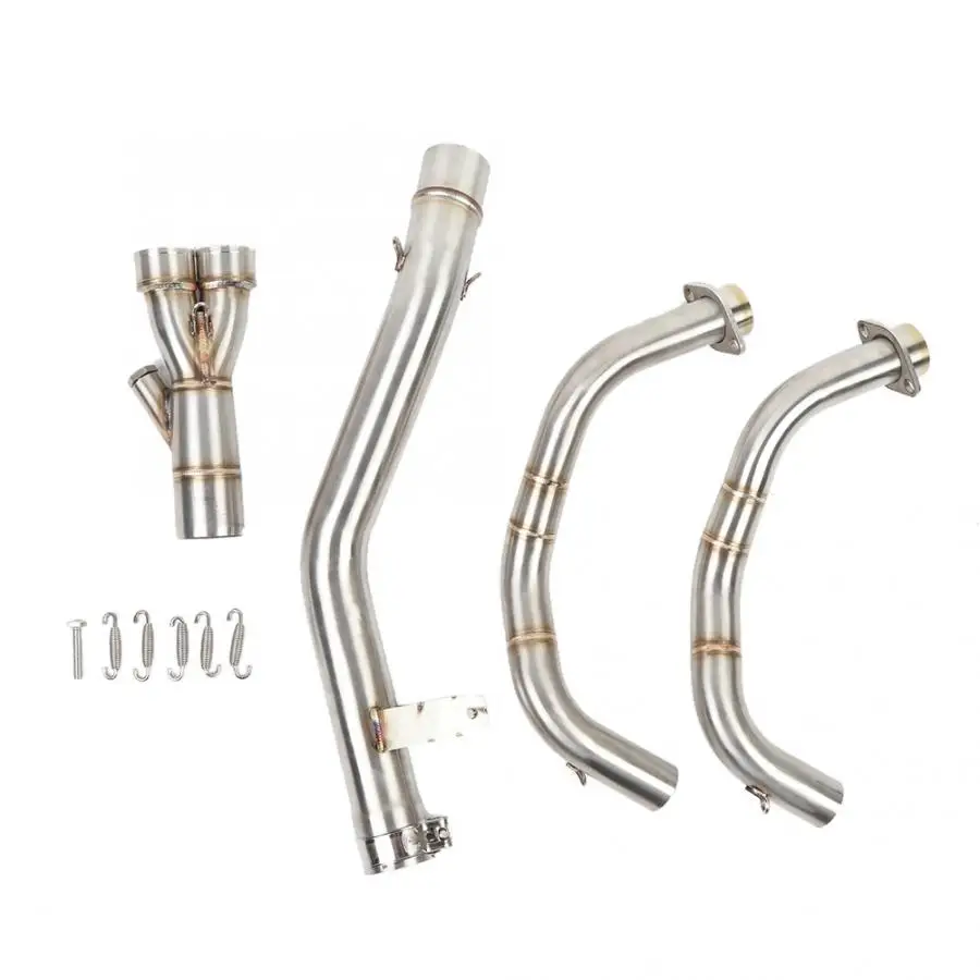 Аксессуары для трубки переднего выхлопа мотоцикла из нержавеющей стали