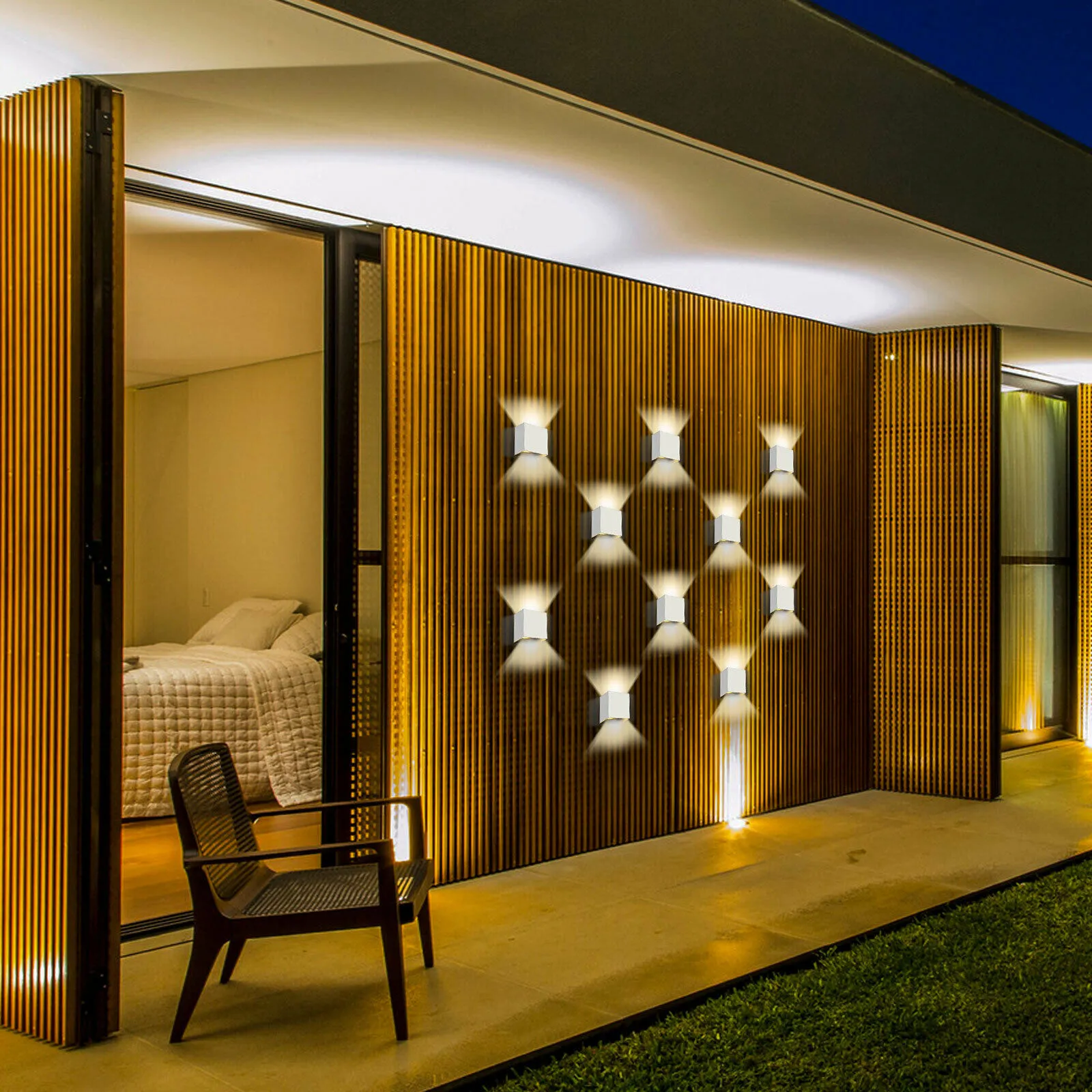 

6W LED Wall Lamp Modern Up Down Sconce Lighting Fixture Light Indoor Decoration Hogard