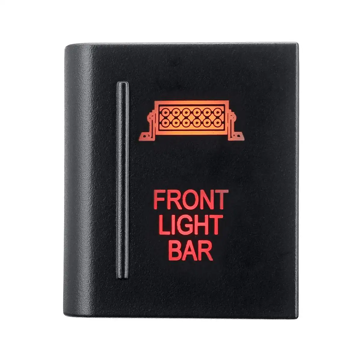 Front Light Bar Левая кнопка для автомобиля переключатель Янтарный/красный светодиодный задний передний точечный DC 12 В 3A противотуманный светильник внутренняя часть для VW для Amarok - Испускаемый цвет: Front Light Bar