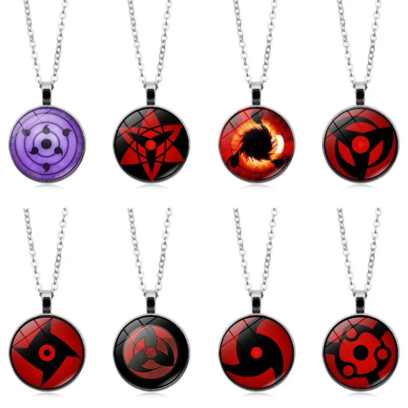 Ожерелье с подвеской из аниме глаза Шаринган | Украшения и аксессуары