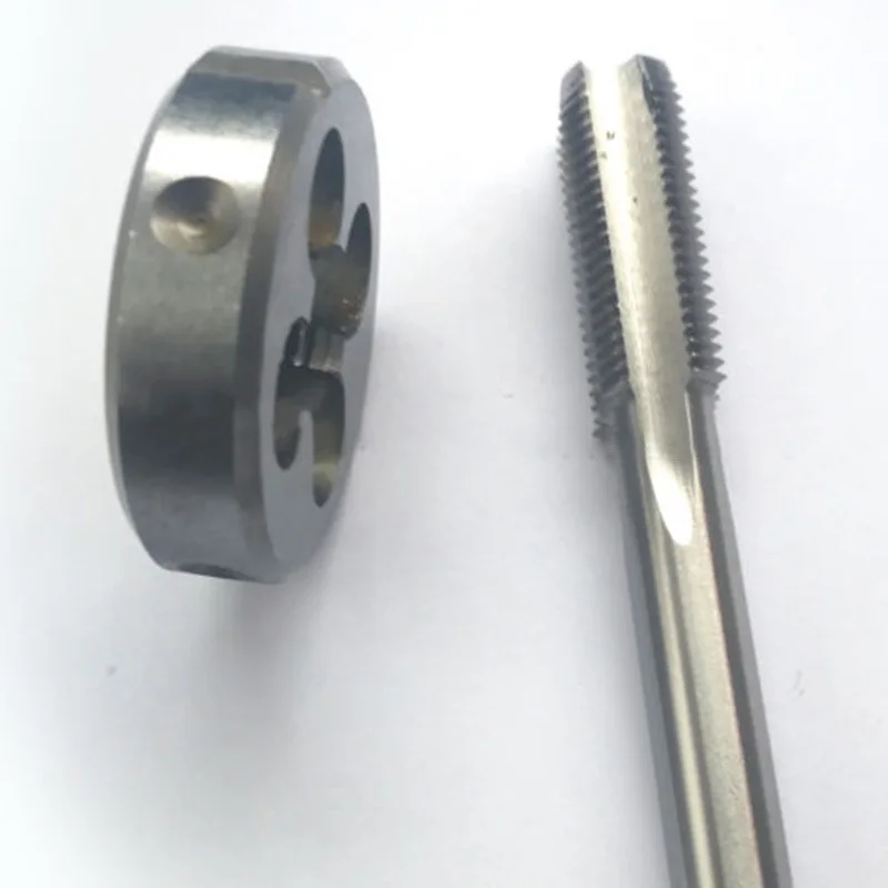 Left Hand Taps Right Round Dies LH Fine Thread M8 M10 Accessories Metric Trapezoidal Tap Die | Инструменты