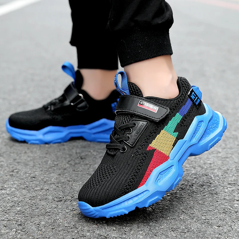 Детские кроссовки для бега Детская спортивная обувь Tenis Infantil Корзина обуви