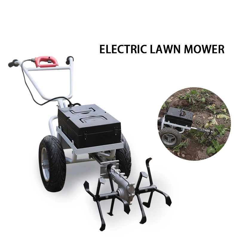 Электрическая газонокосилка перезаряжаемый пушер 48 В небольшая Бытовая |