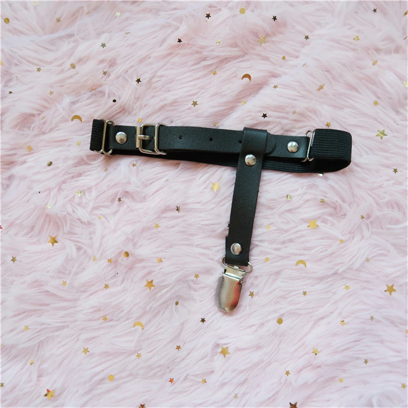 Леггинсы с подвязками для косплея Ким хюнь пикантные кожаные марлевые чулки