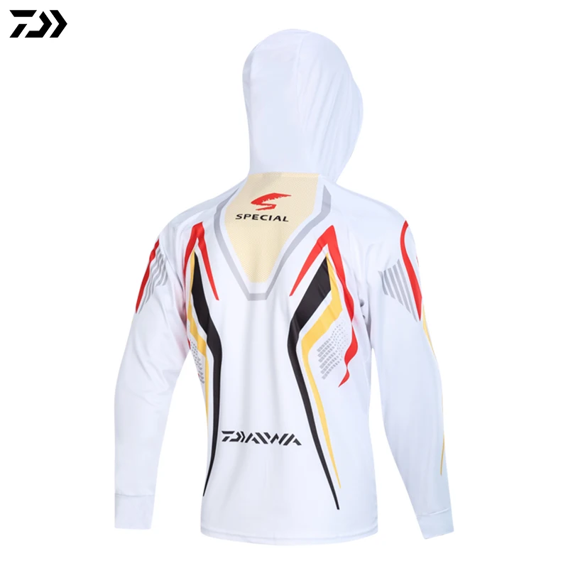 

Daiwa Fishing Clothing Hooded Men Jacket Quick-Drying Coat Breathable Fishing Shirt For Fishing Clothes Pesca Outdoor Sports