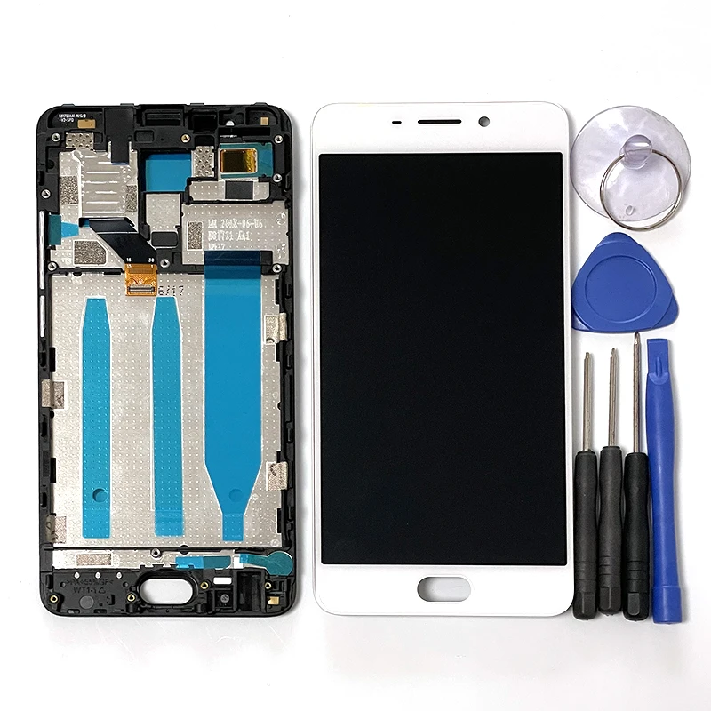 ЖК-дисплей с рамкой для Meizu M6 Note M721H M721Q дисплей 5 дюйма сенсорный экран дигитайзер