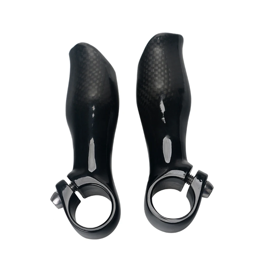 Сверхлегкий глянцевый 3K руль из углеродного волокна для горного велосипеда 22 2 мм