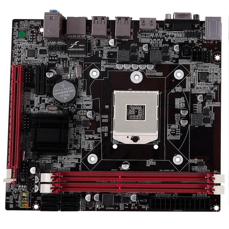 Профессиональная материнская плата HM65 LGA 989 DDR3 ram USB 2 0 с поддержкой Core I3 I5 I7 Quad cpu