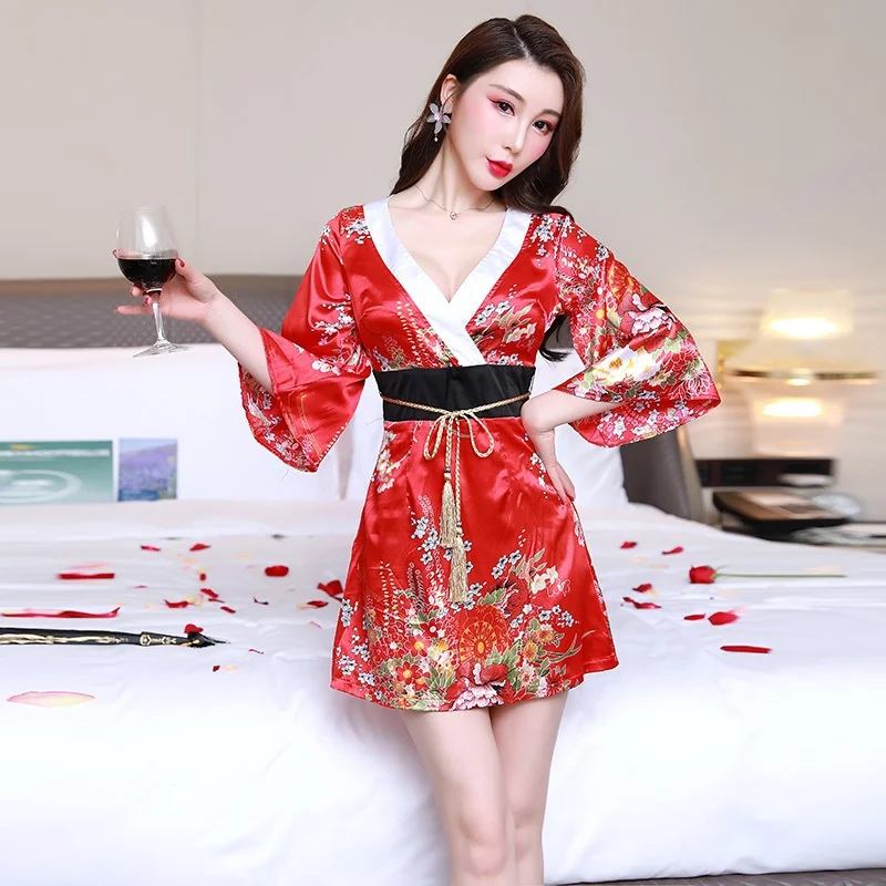 Женское сексуальное платье японская одежда женское хаори юката косплей японское