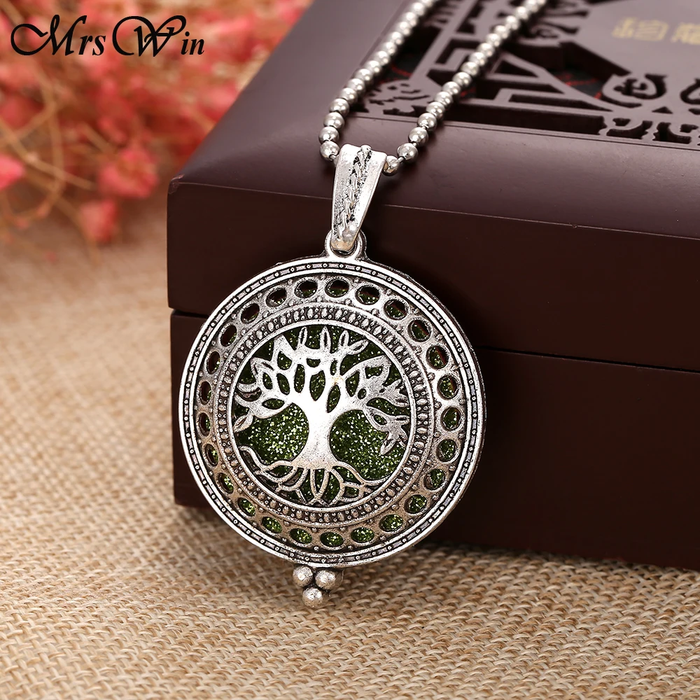 Новый аромадиффузор ожерелье открытые медальоны серебряного цвета кулон духи