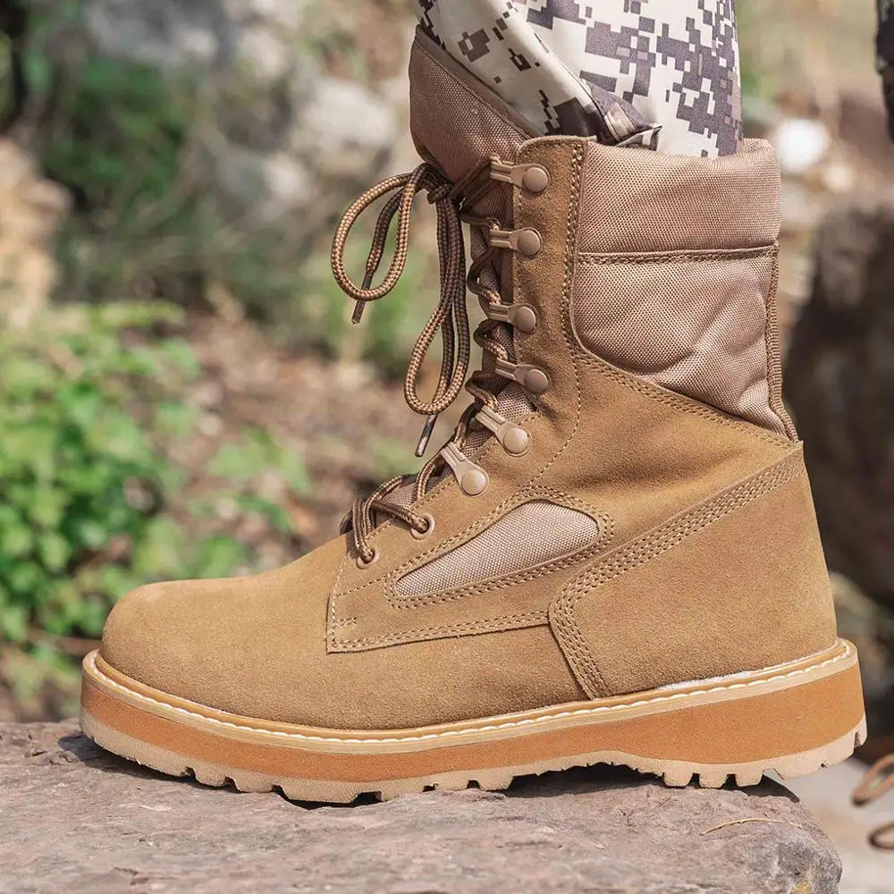 Высокие тактические ботинки мужская обувь водонепроницаемая походная уличные