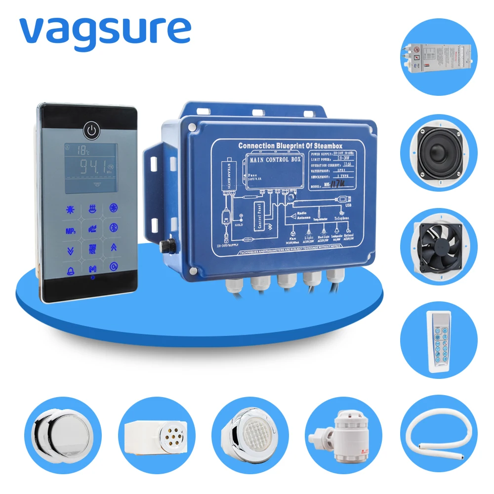 

Bluetooth генератор VAGSURE для сауны 110/240В