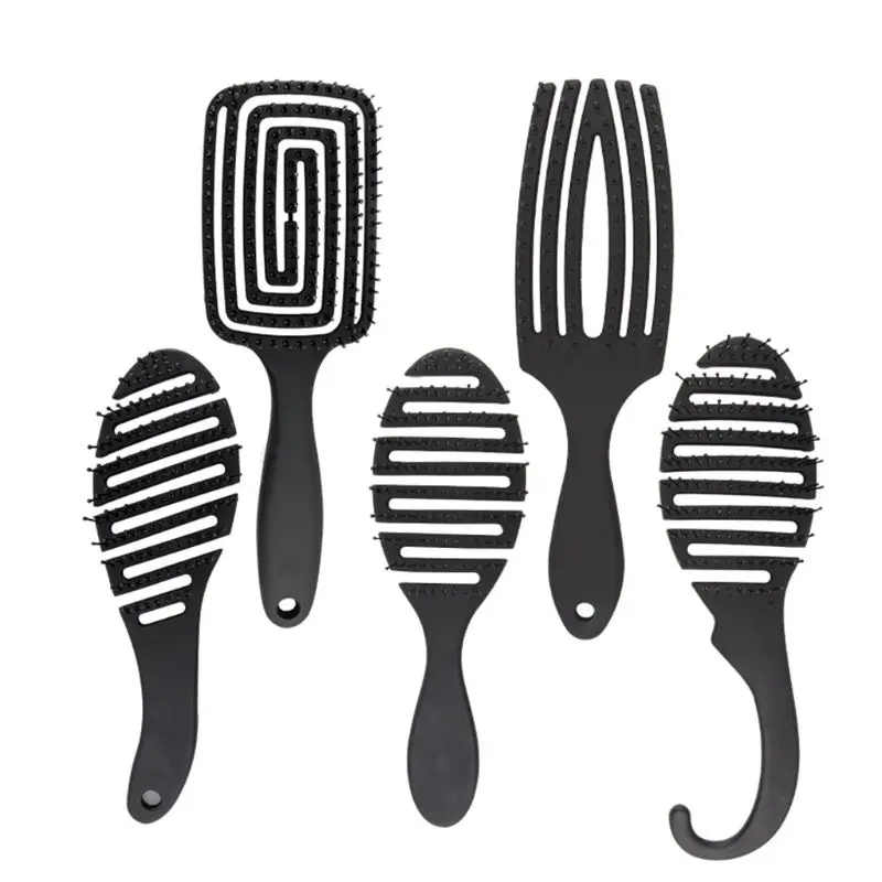 

Pro Vented Hair Brush Comb Anti-Static Scalp Massage Hairdressing Styling Tools