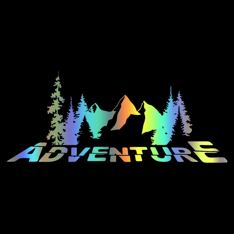 

Приключения высечка виниловая наклейка автомобильная наклейка водонепроницаемые Авто декорации на кузове автомобиля бампер заднее окно ноутбук выбрать размер # S60626