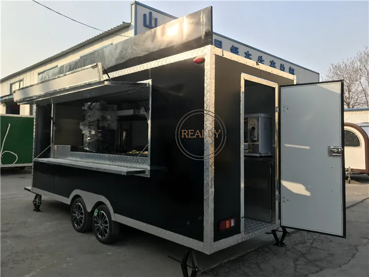 Тележка для продажи еды трейлер хот дог автобус мороженое грузовик Снэк еда
