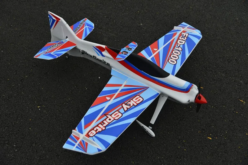 3D Спорт F3A RC самолет 1000 мм размах крыльев EPO Sky Sprite комплект