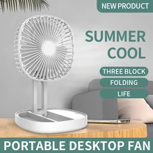 Home Office New Fold Cycle Desktop Mute Aromatherapy Mosquito Repellent USB Battery Powered by Portable Multifunction Fan
