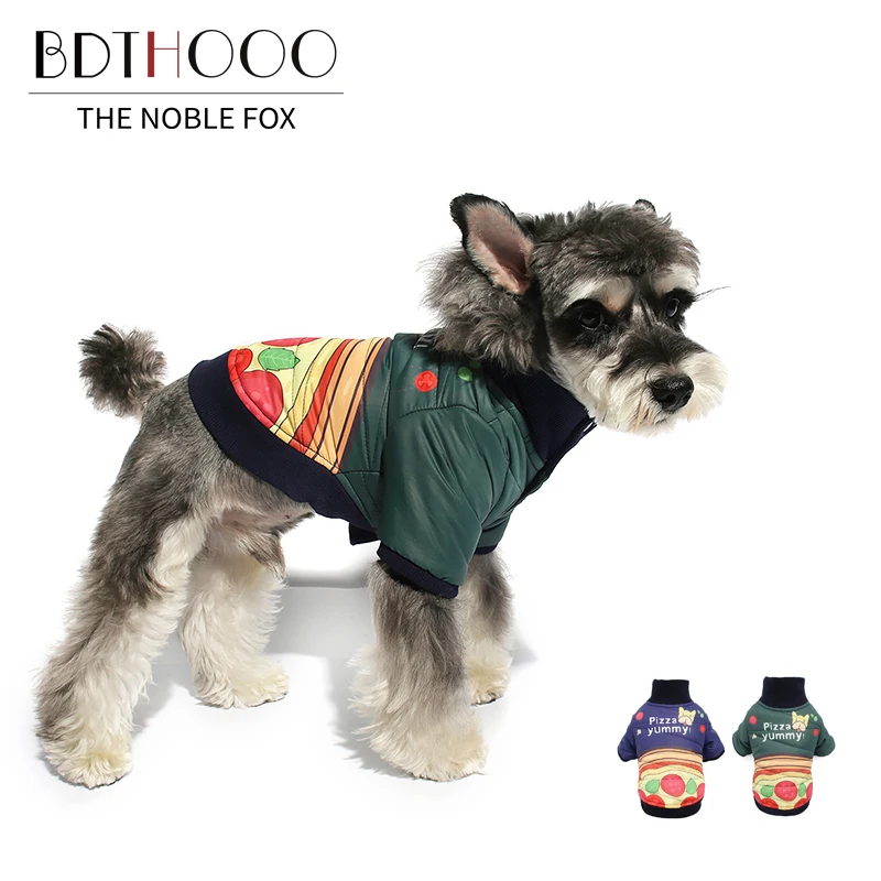 BDTHOOO 100% хлопковая одежда для собак Толстовка Одежда щенков Шнауцер бульдог с