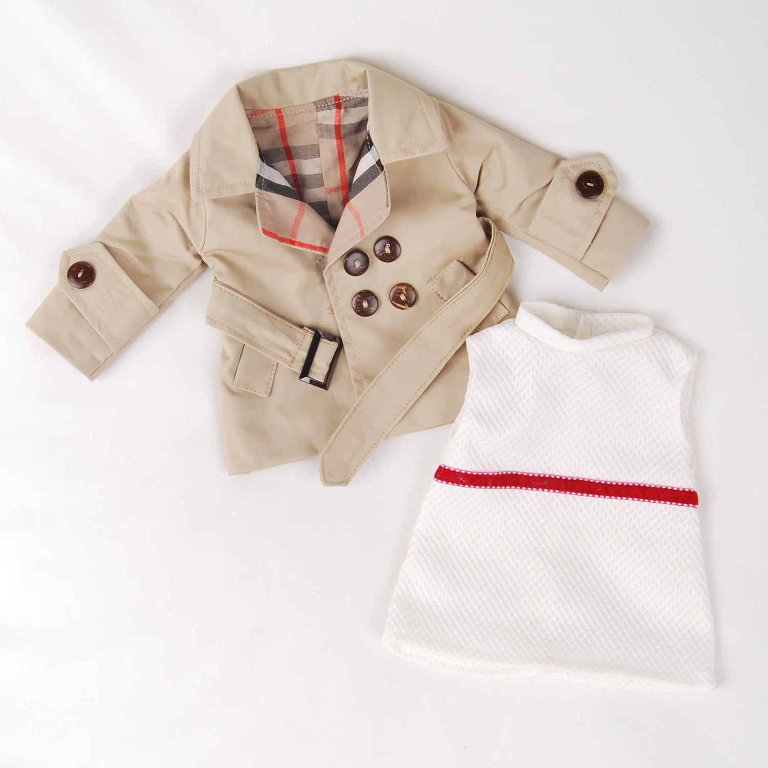 Новинка зимнее платье-свитер для американской кукла и платье 18-дюймовая