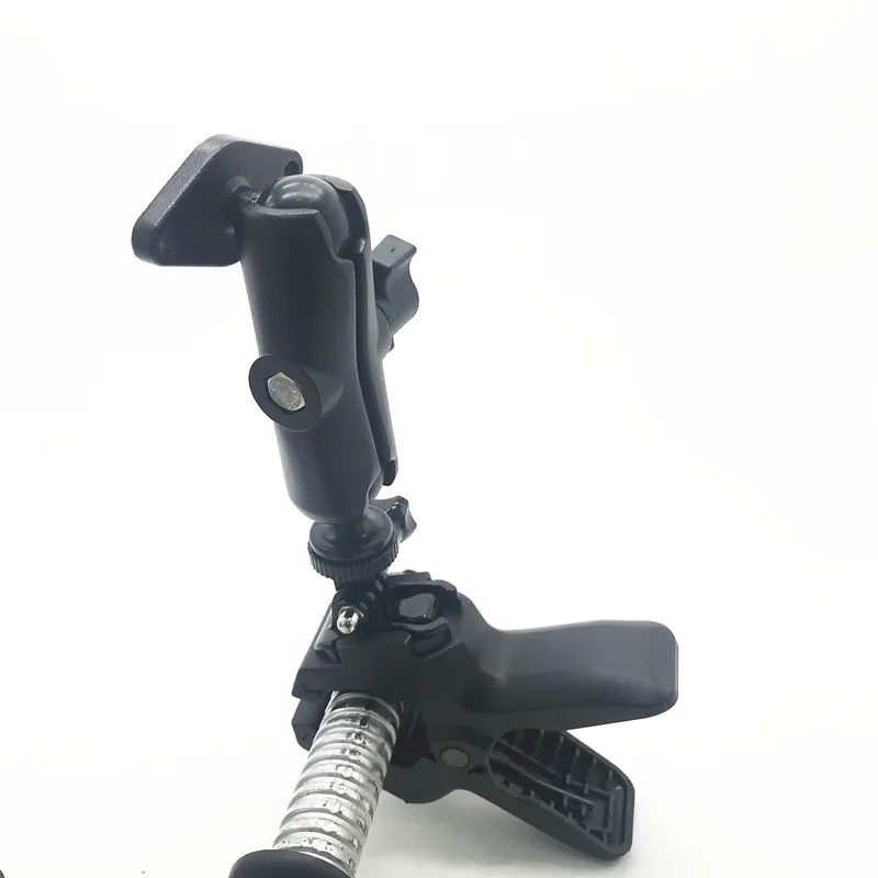 

Tough-Clamp 1" Ball Composite Mount with Medium Arm and Diamond Base with Aluminum Double Socket Arm for Gopro