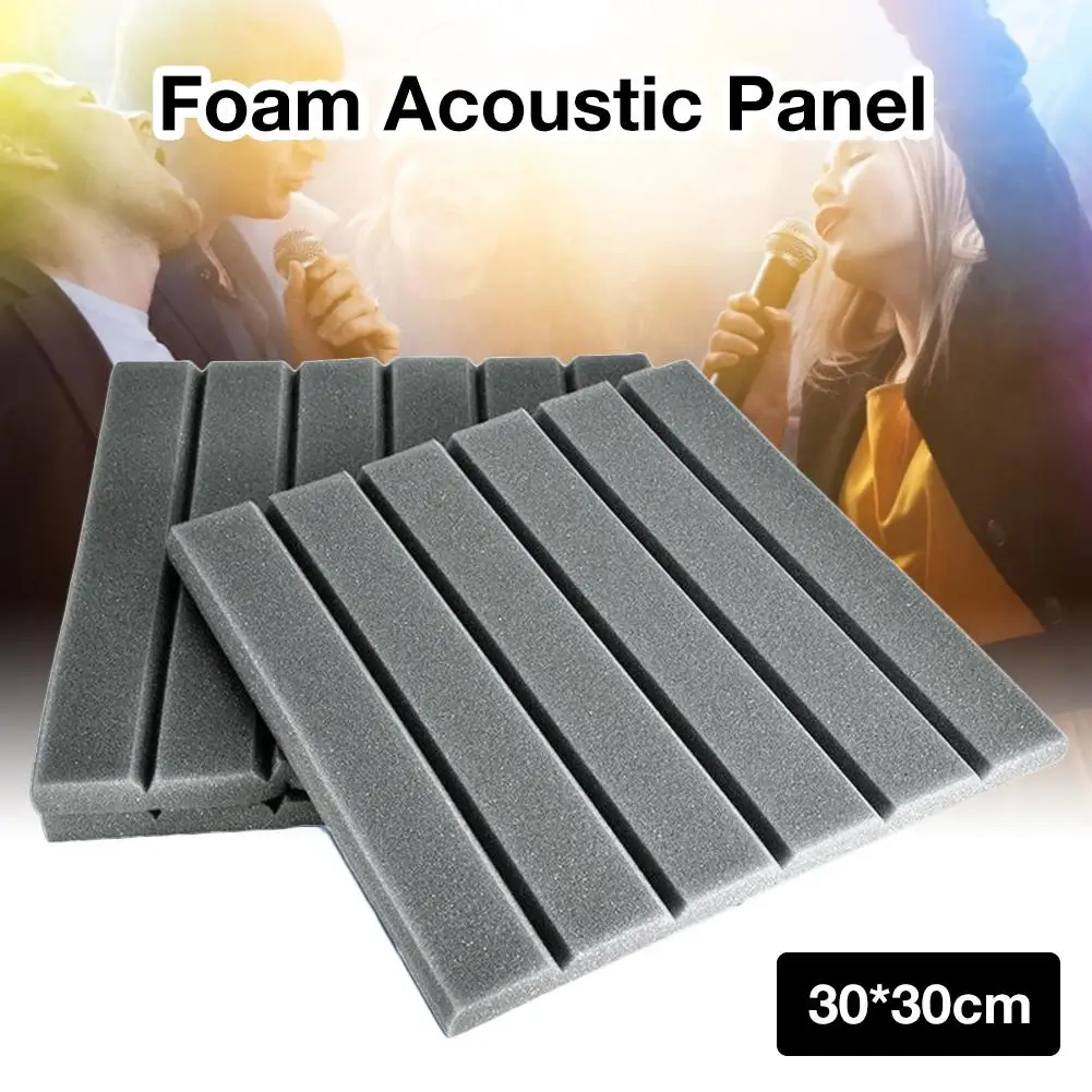 Звукоизоляционная студийная акустическая звукопоглощающая пена 30*30 см