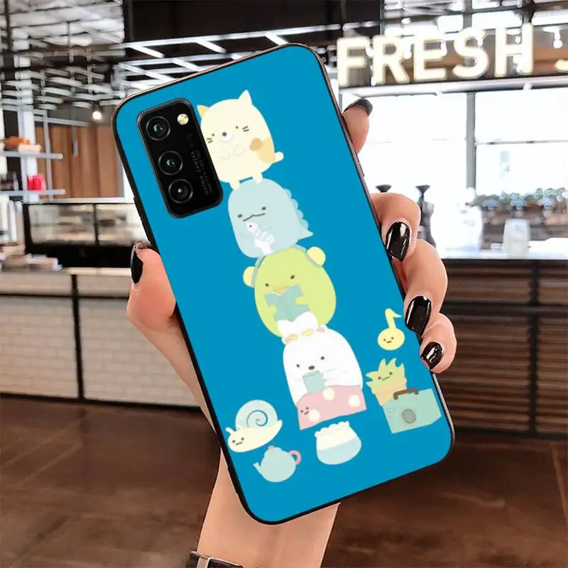 Мягкий силиконовый чехол для телефона HPCHCJHM sumikko gurashi Rilakkuma Samsung S20 plus Ultra S6 S7 edge S8 S9 S10