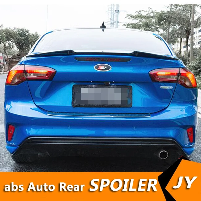 Спойлер для FORD Focus 2019-2020 спойлер фокусировки заднего крыла автомобиля из ABS