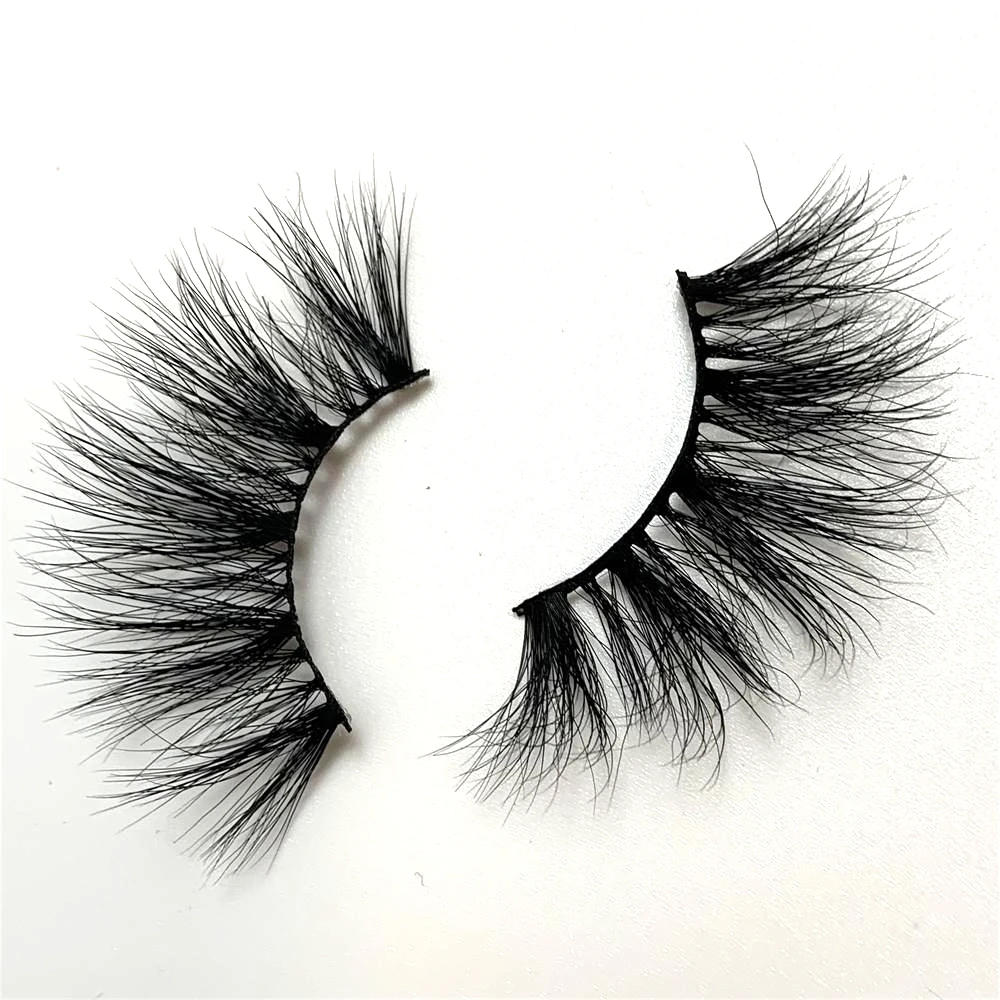25 мм норковые лаши 100% ручная работа натуральные толстые ресницы для глаз
