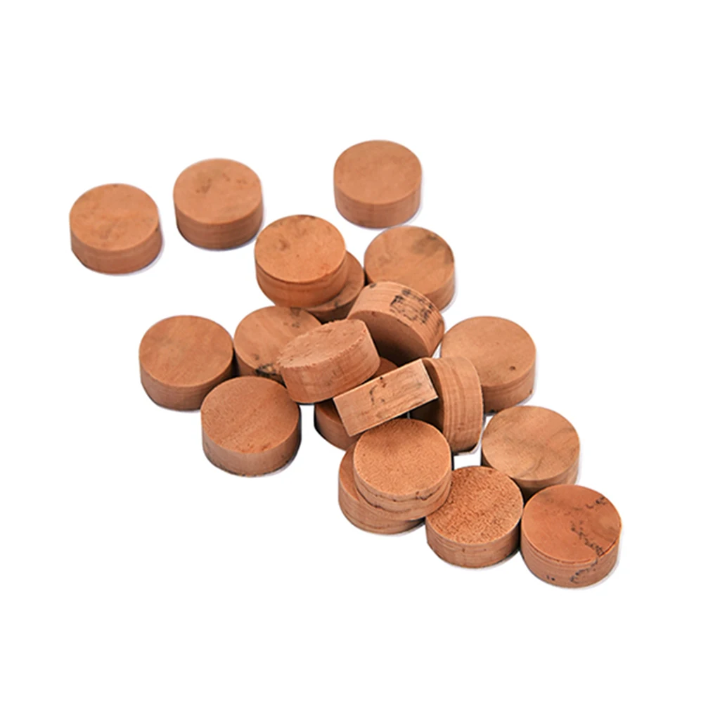 

Finest 20x Trumpet Water Key Spit Value Cork Round Brass Instrument Accessory