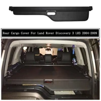 rear cargo cover for land rover discovery 3 lr3 2004 2009 partition curtain screen shade trunk security shield auto accessories