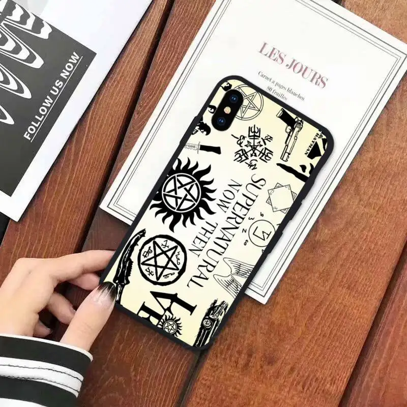 

Supernatural SPN Dean And Sam Phone Case for iPhone 11 12 mini pro XS MAX 8 7 6 6S Plus X 5S SE 2020 XR