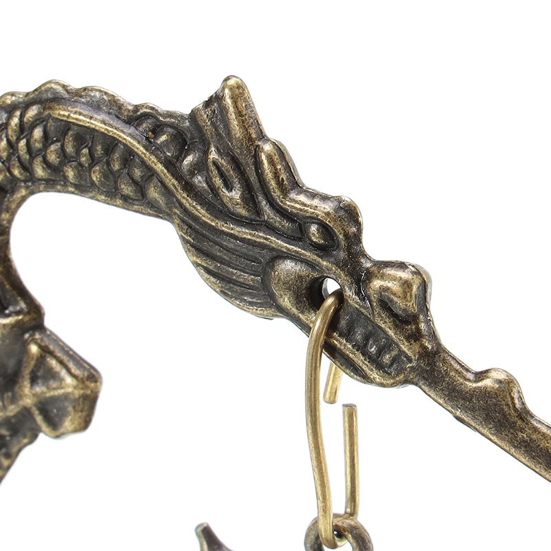 Грагон слон лотос карп Гуаньинь Феникс колокольчик часы резная статуя лотоса