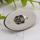 Овальный Поворотный замок сумка чехол защелка Пряжка Застежка для сумок аксессуары DIY ремесло Y5JD