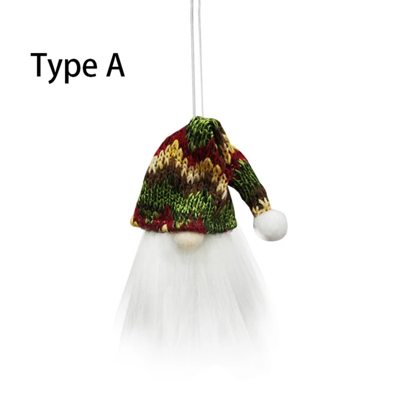 

6Pcs Christmas Decorations Pendant Restaurant Hotel Scene Decoration Elderly Christmas Wine Bottle Sete