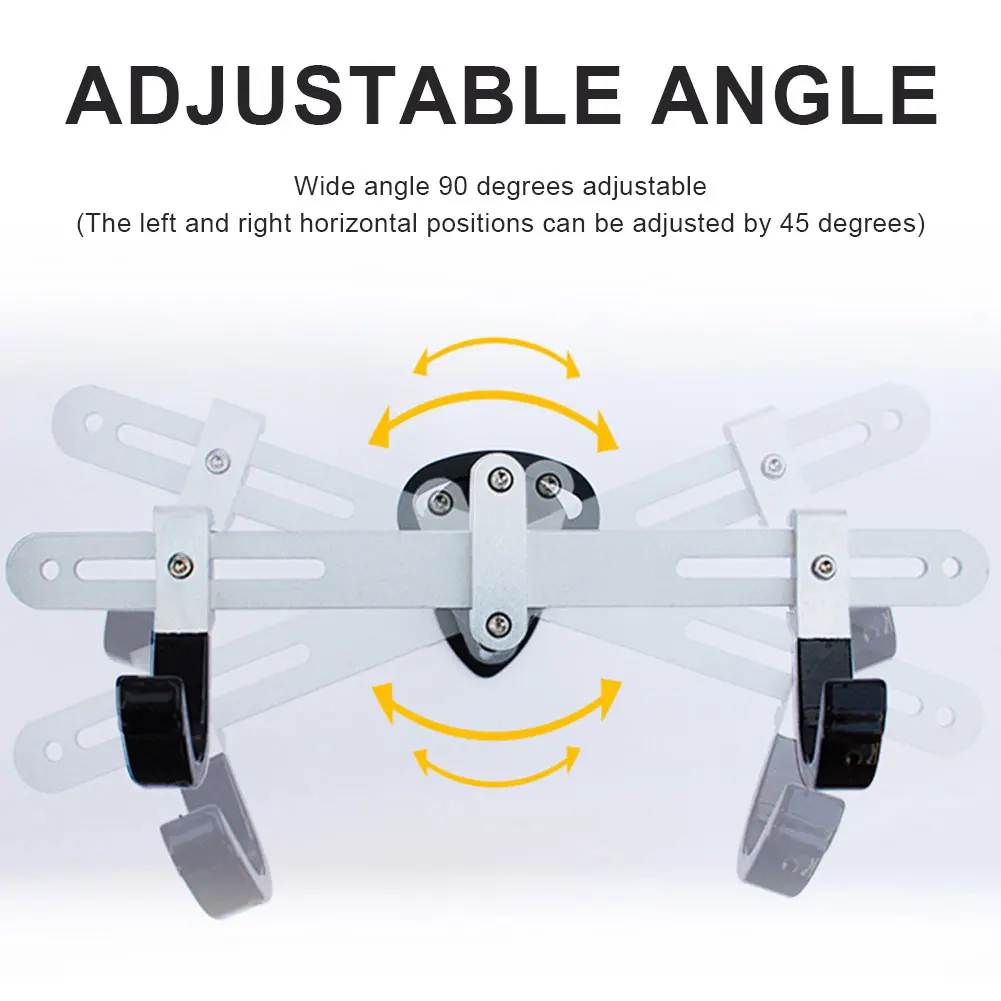 

Настенная вешалка для велосипеда, держатель с крючком для велосипеда, стеллаж для хранения в помещении, регулируемый угол для удержания уро...