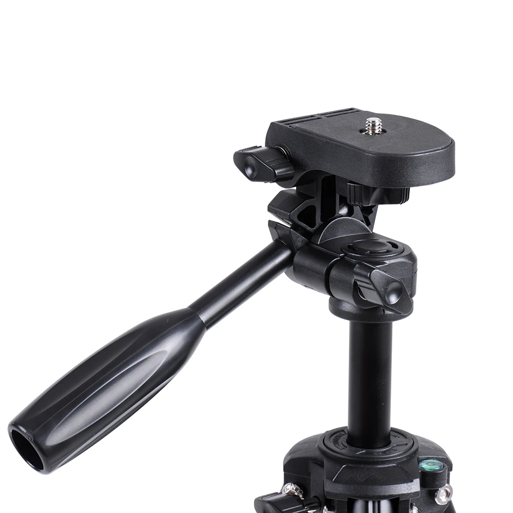 Yunteng VCT-680 4 секции портативный алюминиевый штатив с демпфирующая головка DSLR камера штатив для смартфона Nikon Canon sony