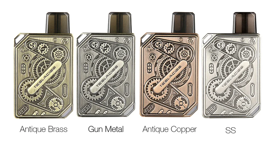 Pod система Tesla Punk Pod Vape комплект с аккумулятором 600 мАч и 1,2 мл Pod Mod Pod Kit Tesla Punk Электронная сигарета vs Drag nano/Vinci X